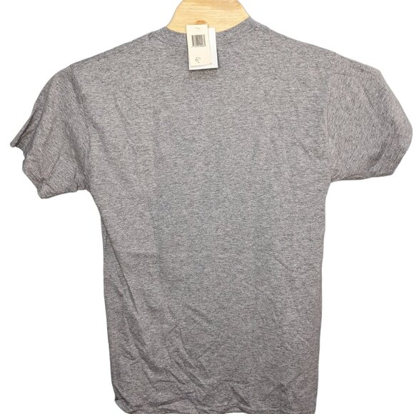 NWT Chicago Cubs World Champ 2016 Heather Gray T-Shirt MLB Size Medium - Picture 3 of 3